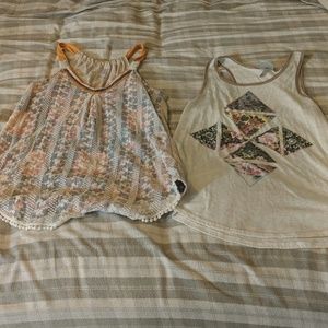 Two tank tops
